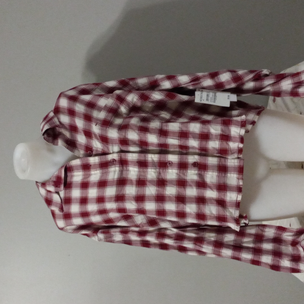 Crop plaid top